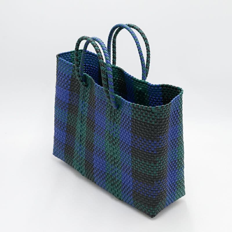 新品未使用・ レトラ メルカドバッグ 3COLORS CHECK