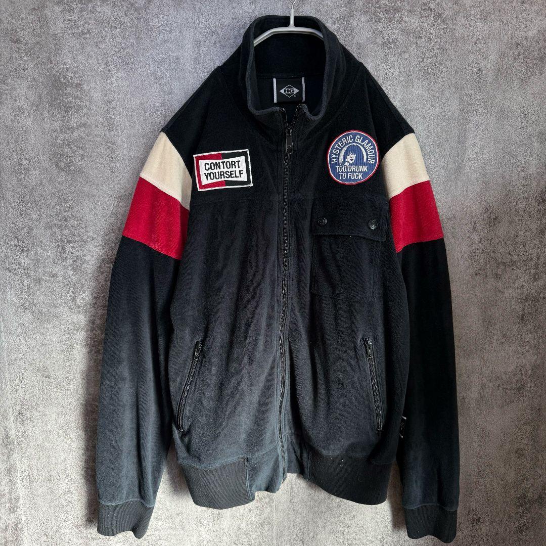 Hysteric Glamour ジップアップジャケット　ガールワッペン
