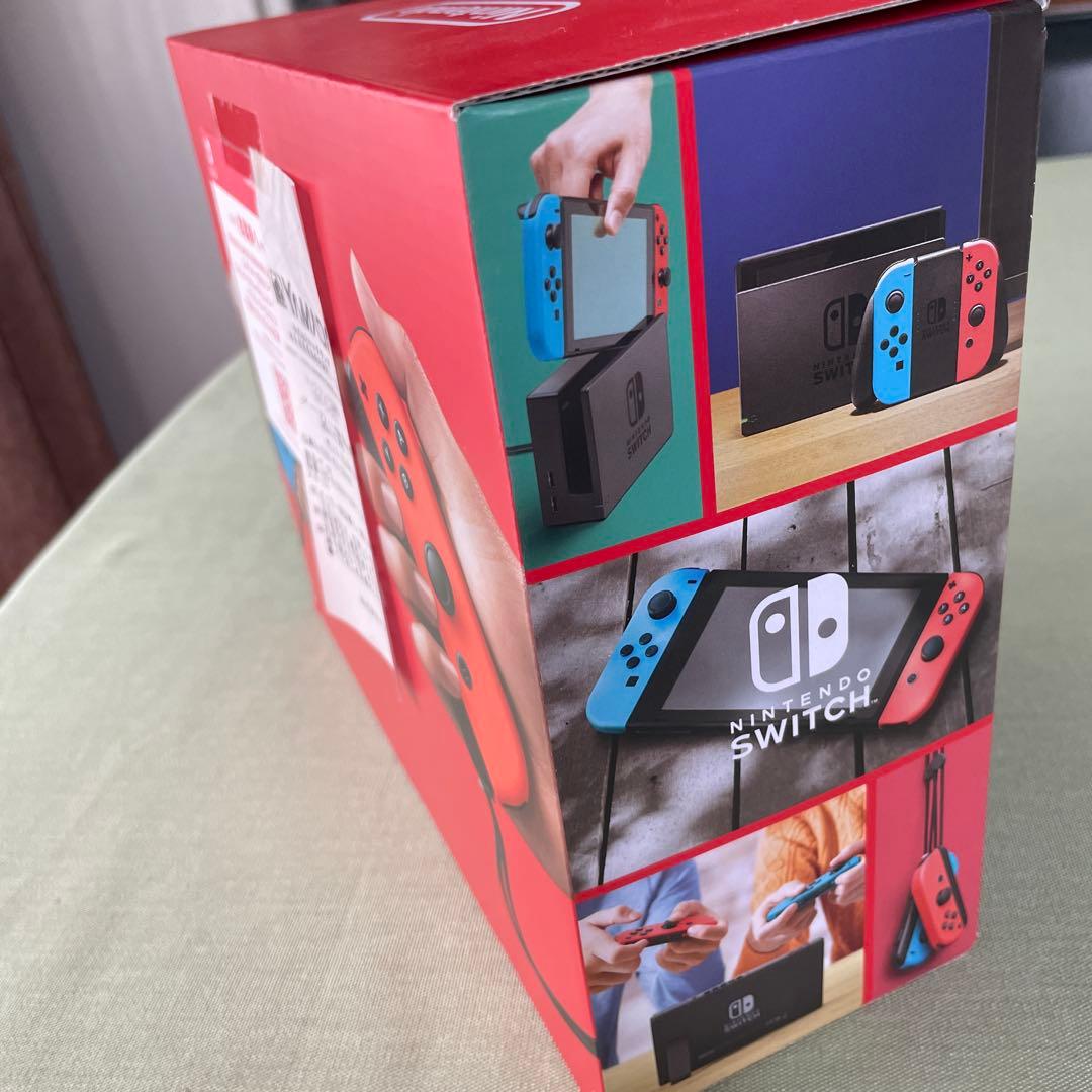 【新品・未使用】Nintendo Switch 本体 青/赤 Joy-Con