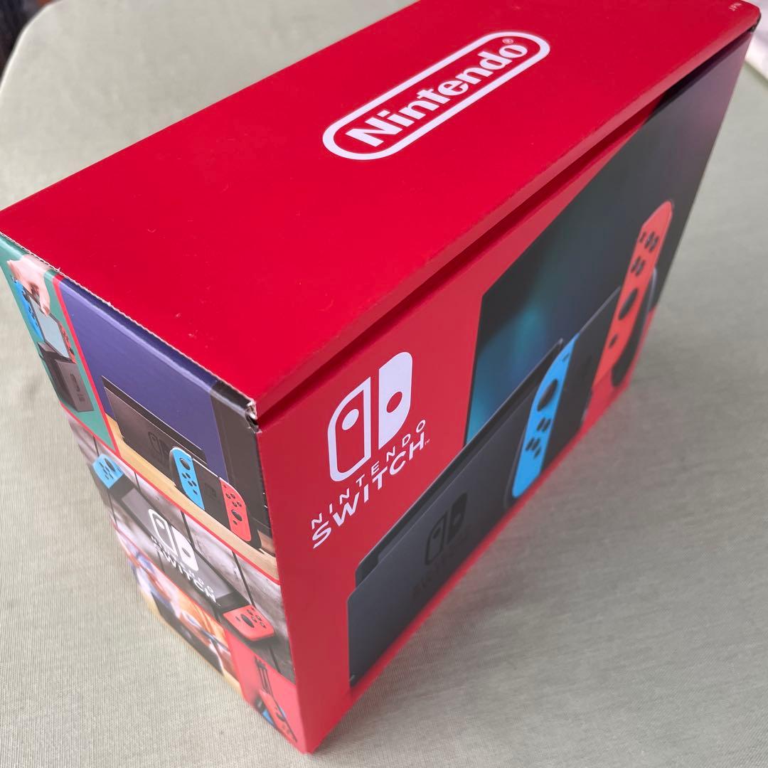 【新品・未使用】Nintendo Switch 本体 青/赤 Joy-Con