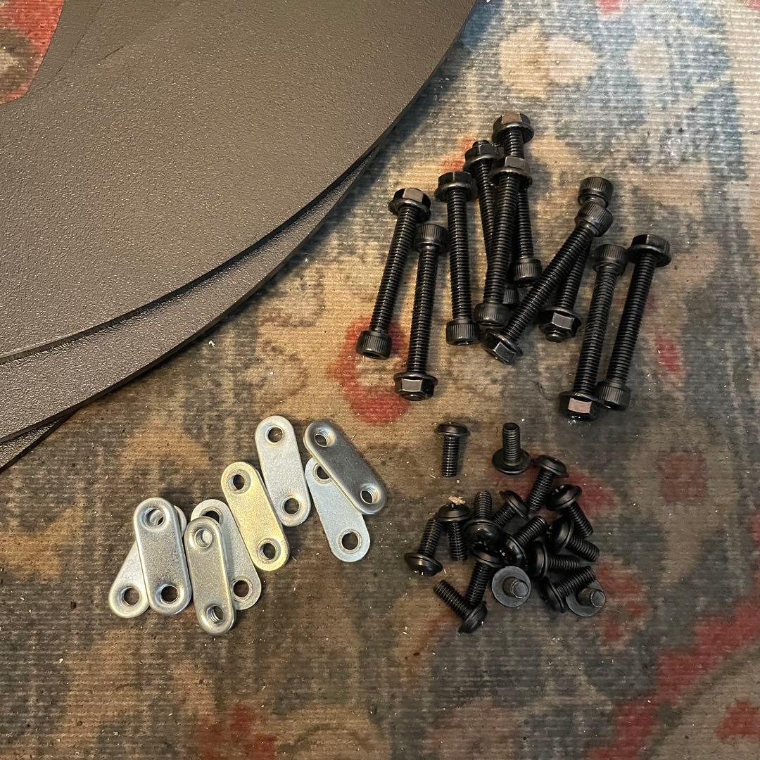 スーパーカブ　ホイール　カバー　リング　17インチ　ブラック