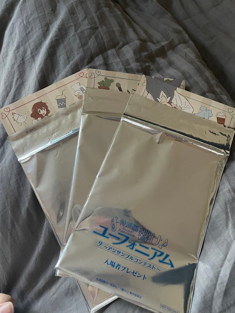 【特別編　響けユーフォニアム】入場者特典3セット