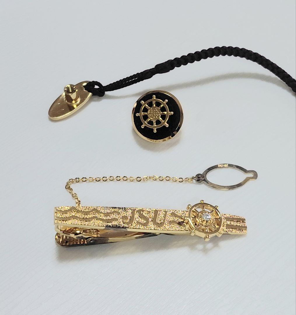 全日本海員組合 特別功労賞　シルバー　k18