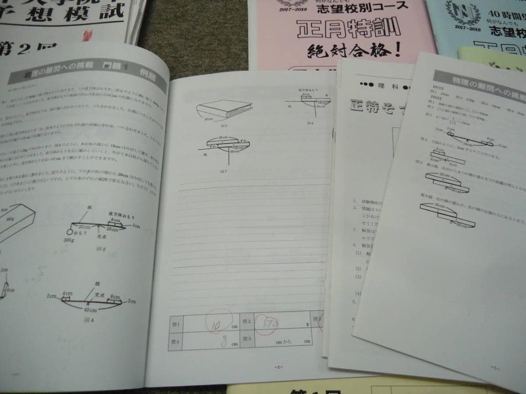 早稲田アカデミー　NN早大学院　正月特訓/直前特講/その他　2017年度版