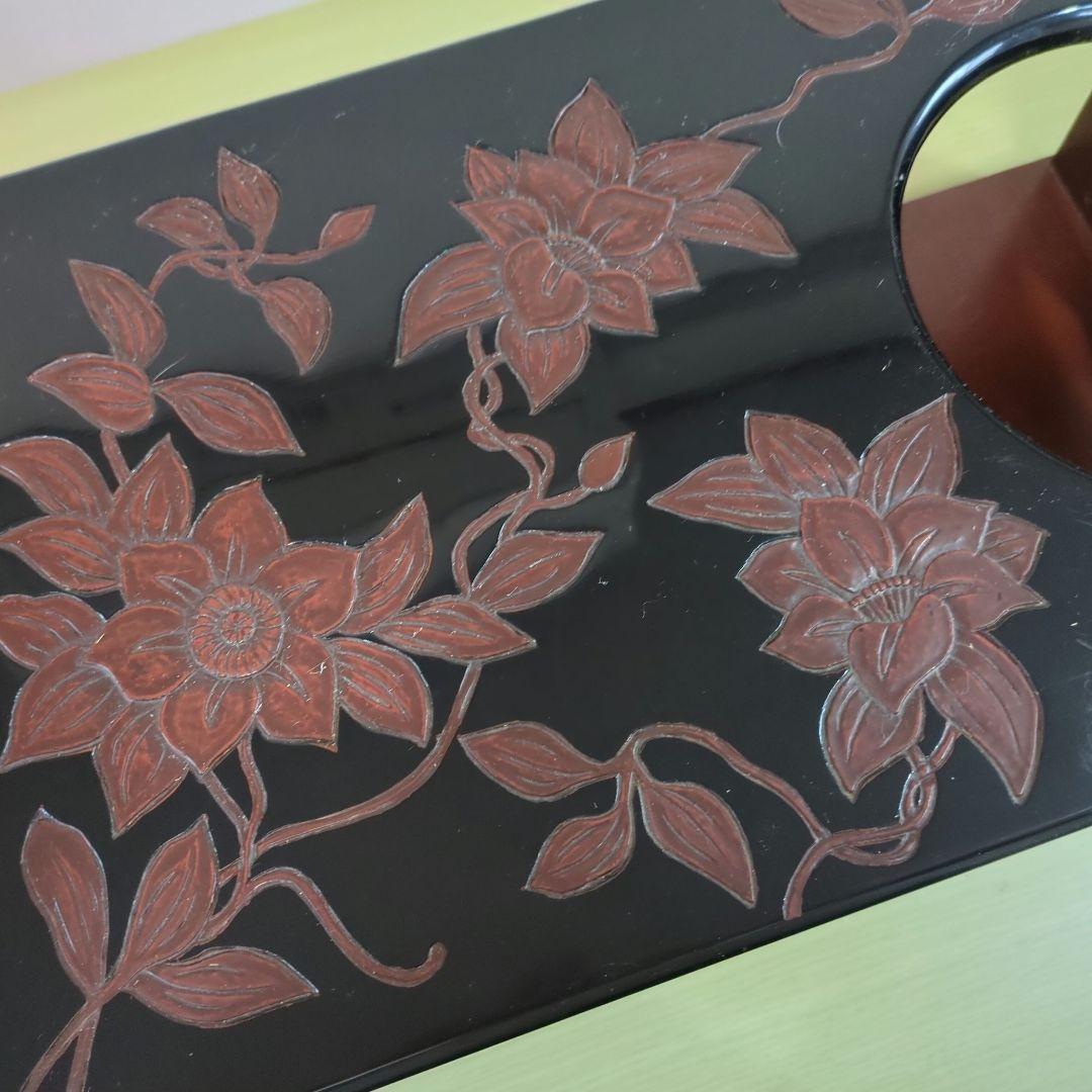 NSです 鎌倉彫ポットワゴン