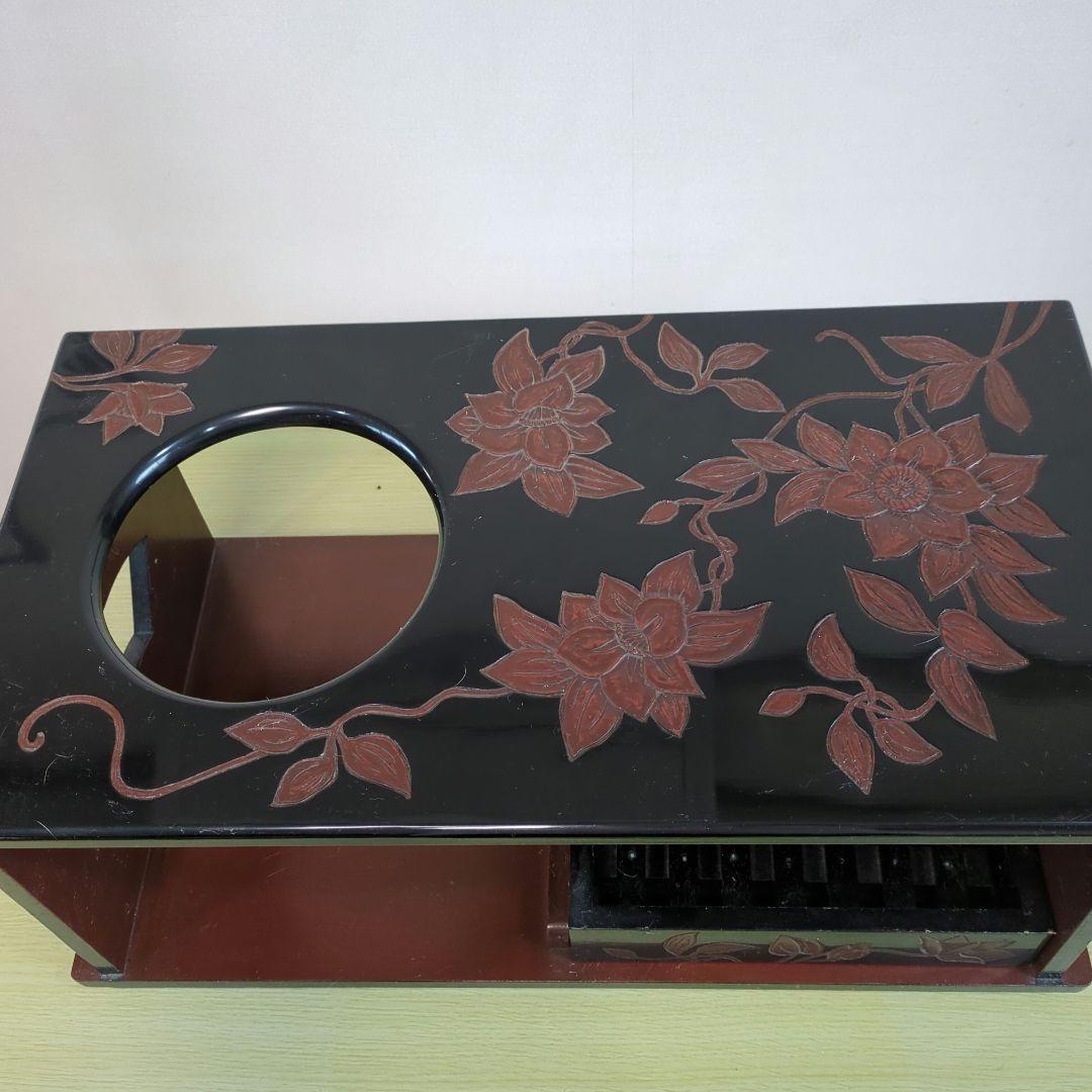 NSです 鎌倉彫ポットワゴン