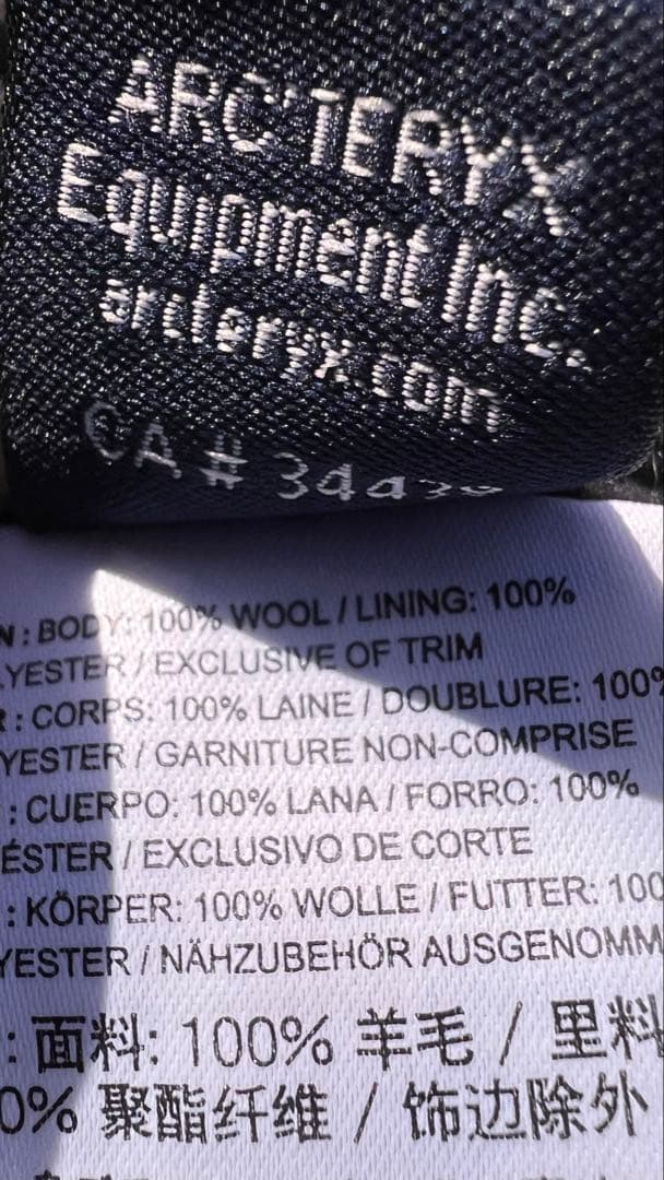 ARC’TERYX/耳当て付ビーニー/アークテリクス激レア【使用回数4〜5回 】