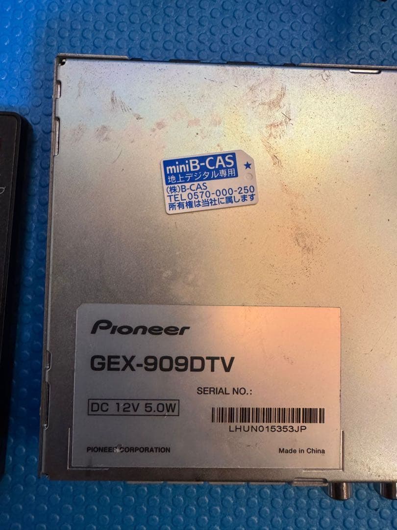 カロッツェリア 地デジチューナー GEX-909DTV carrozzeria