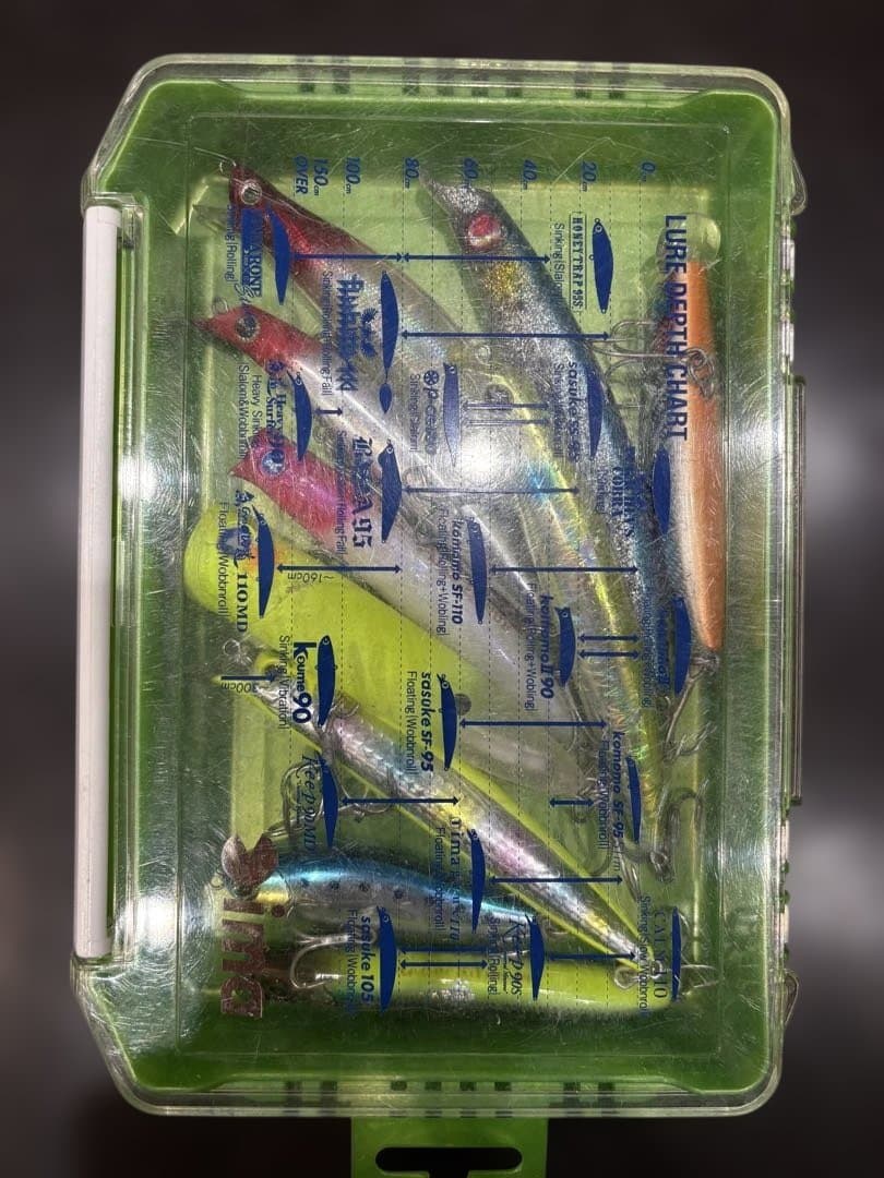 ヒラスズキルアーセット　アイザー　ガチポップ　カゲロウ　ベビーロウディ　烈波　他