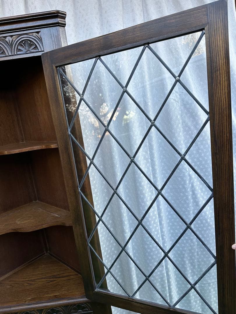 英国 べヴァン・ファンネル社 Reprodux コーナーキャビネット iso※