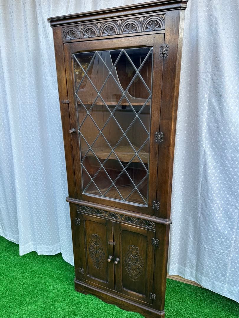 英国 べヴァン・ファンネル社 Reprodux コーナーキャビネット iso※