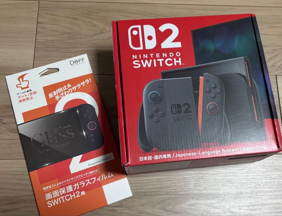 Nintendo Switch 2（ニンテンドースイッチ2）本体+保護フィルム