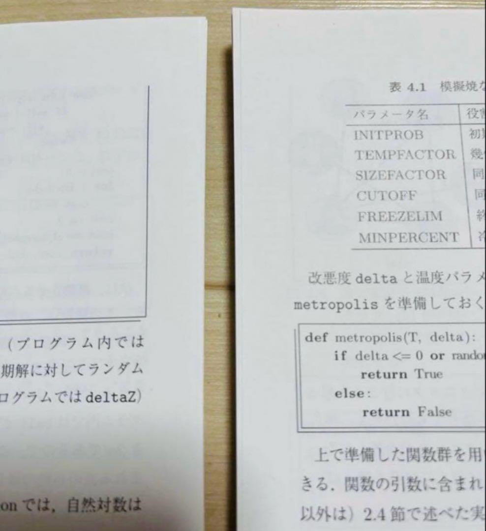 【裁断済み】メタヒューリスティクスの数理