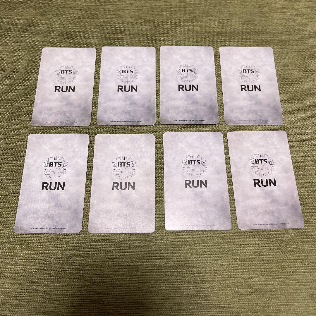 BTS RUN トレカ コンプ セット