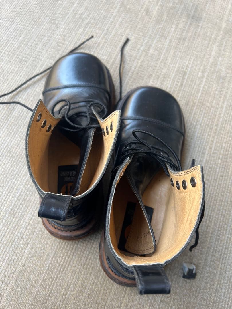 靴 super round toe boots