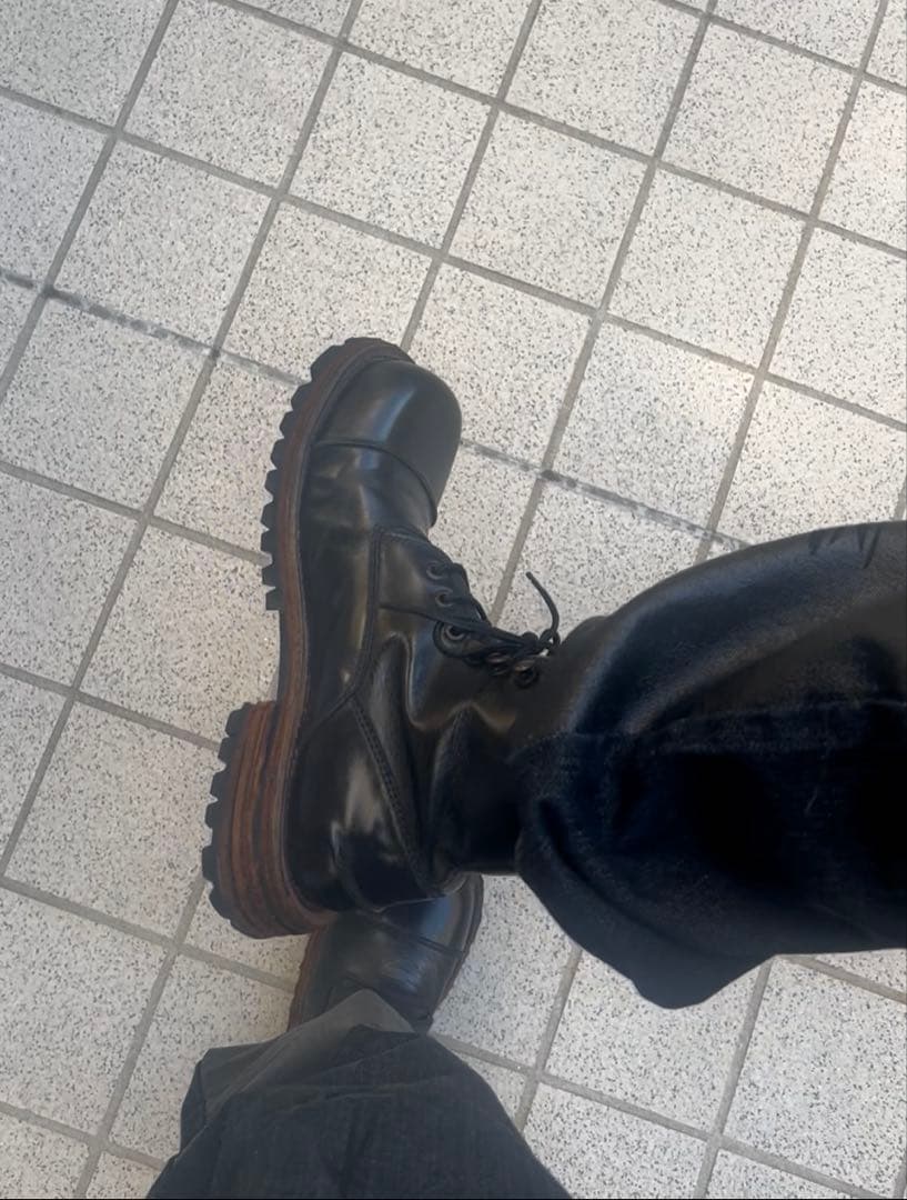 靴 super round toe boots