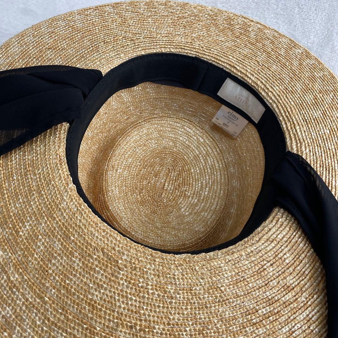 eimy istoire エイミーイストワール シフォンボリュームカンカン 帽子