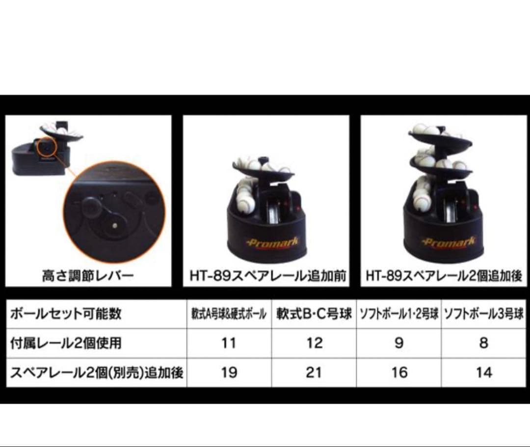 トスマシーン　プロマーク　野球