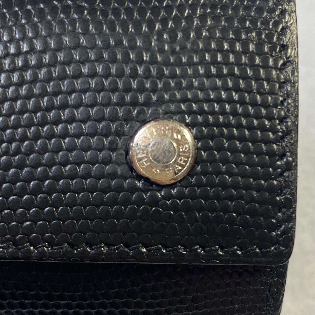 正規品☆エルメス リザード キーケース ブラック