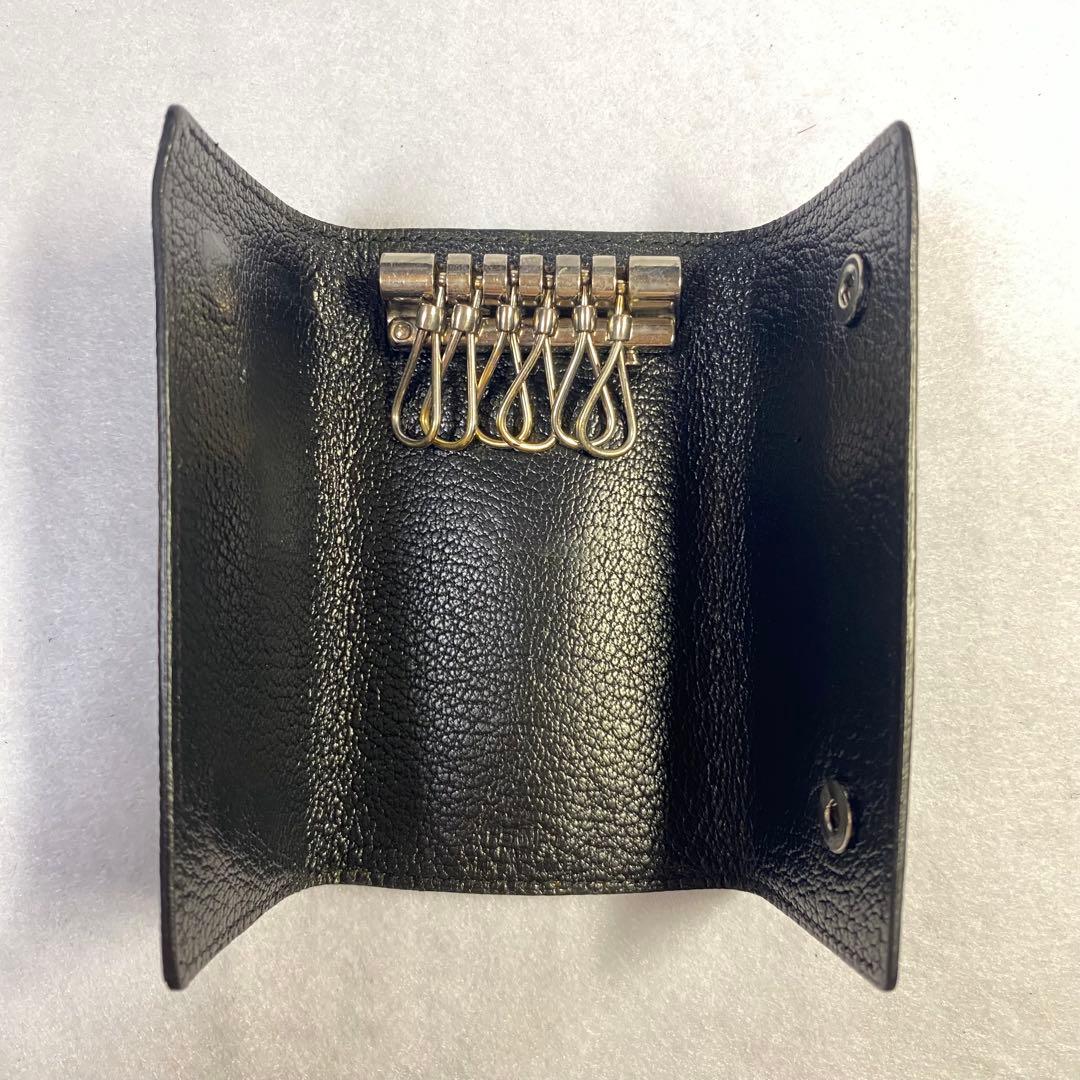 正規品☆エルメス リザード キーケース ブラック
