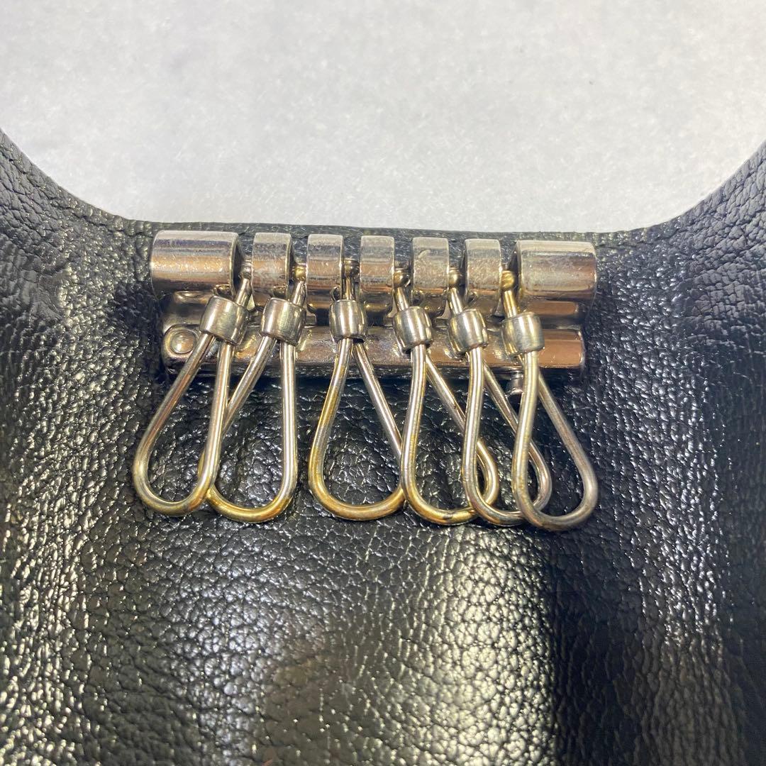 正規品☆エルメス リザード キーケース ブラック