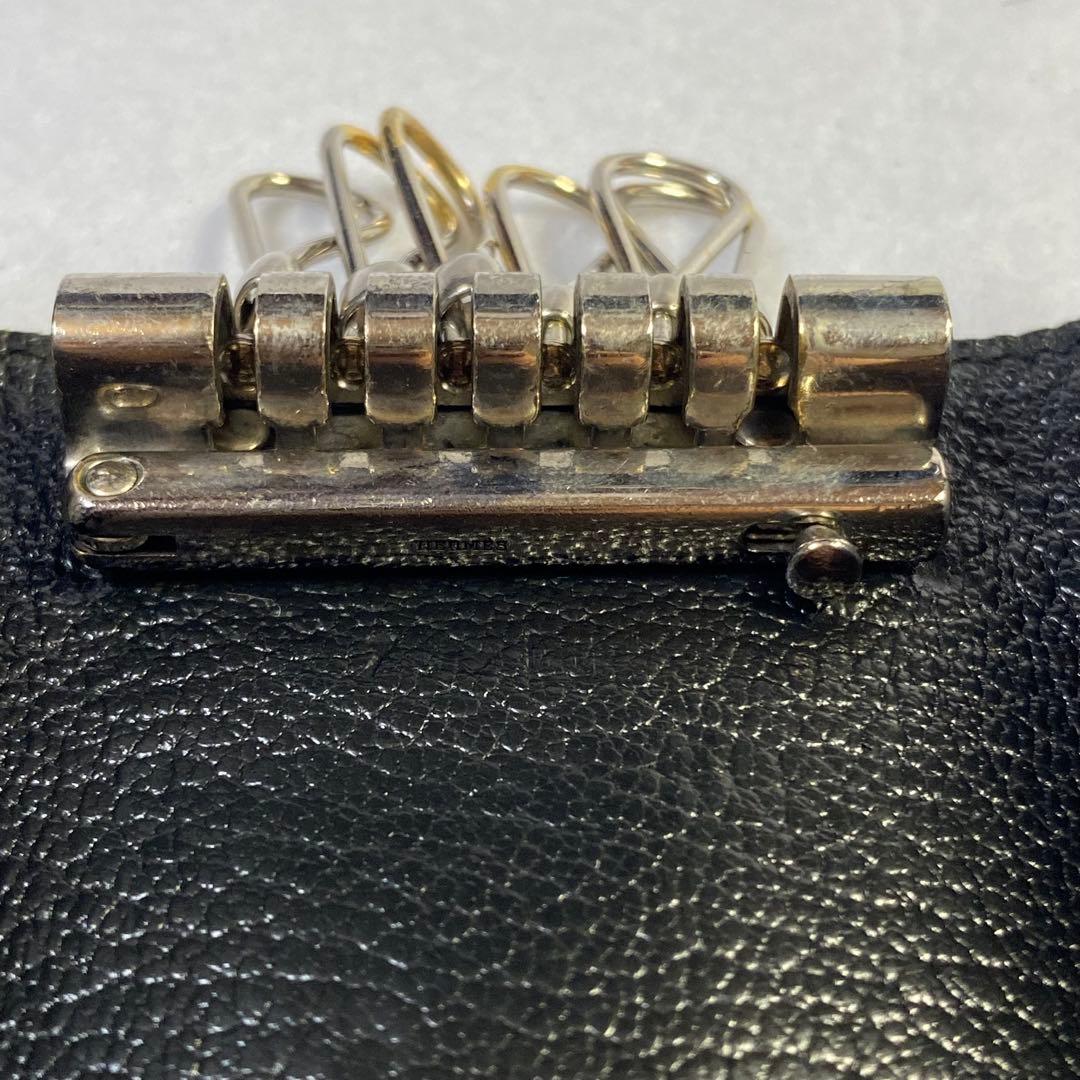 正規品☆エルメス リザード キーケース ブラック