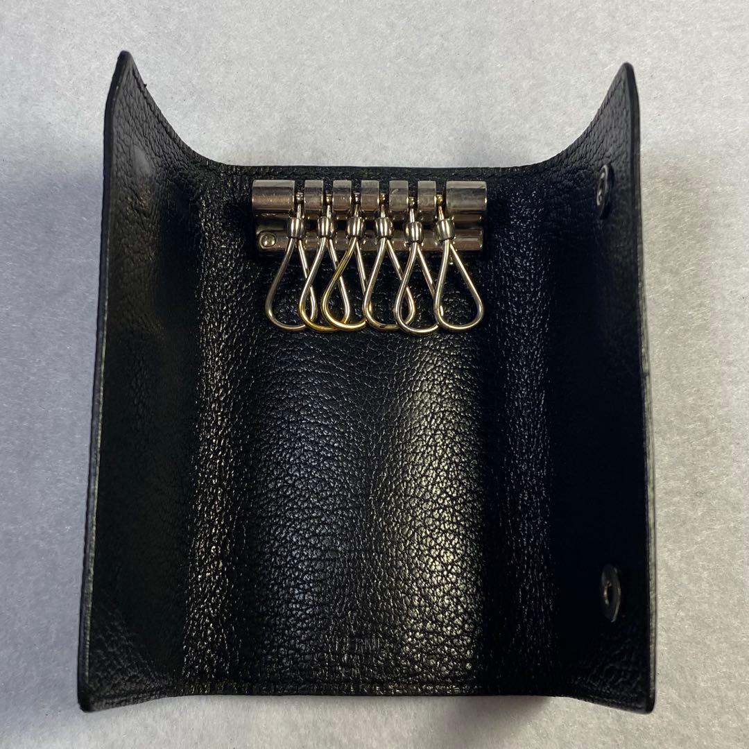 正規品☆エルメス リザード キーケース ブラック