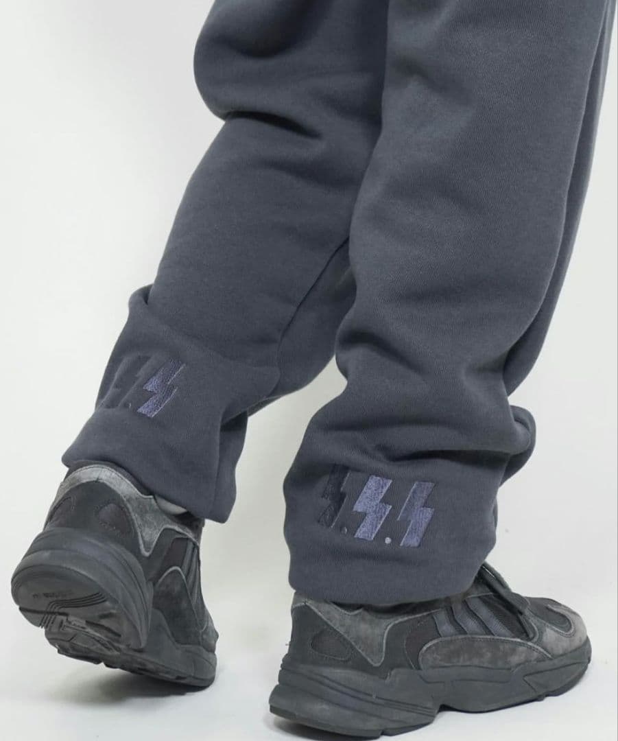 S.S.S 刺繍 セットアップ パーカー スウェット パンツ フーディ