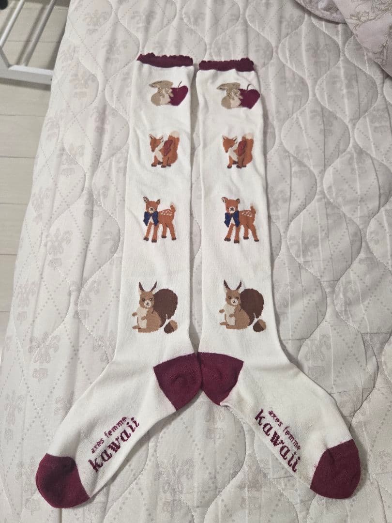 axes femme kawaii 森のケーキ屋さん JSKブラウスオーバーニー