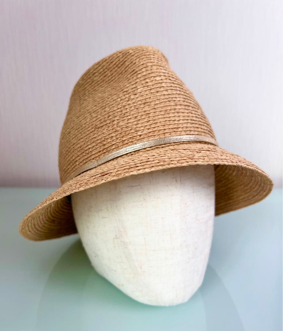 『美品』HELEN KAMINSKI ヘレンカミンスキー　ラフィア　ハット