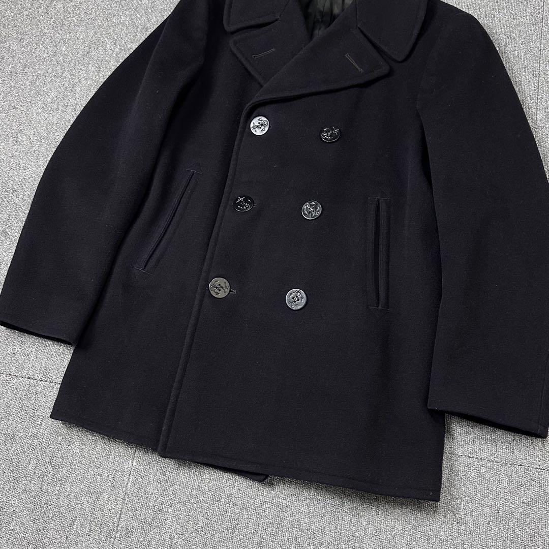 60s 米軍実物 Pコート メルトン ミリタリー ピーコート 1968年