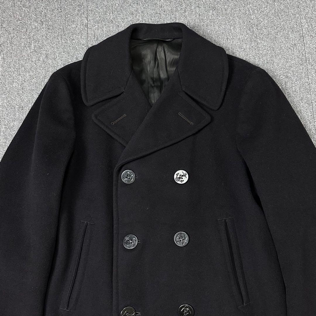 60s 米軍実物 Pコート メルトン ミリタリー ピーコート 1968年