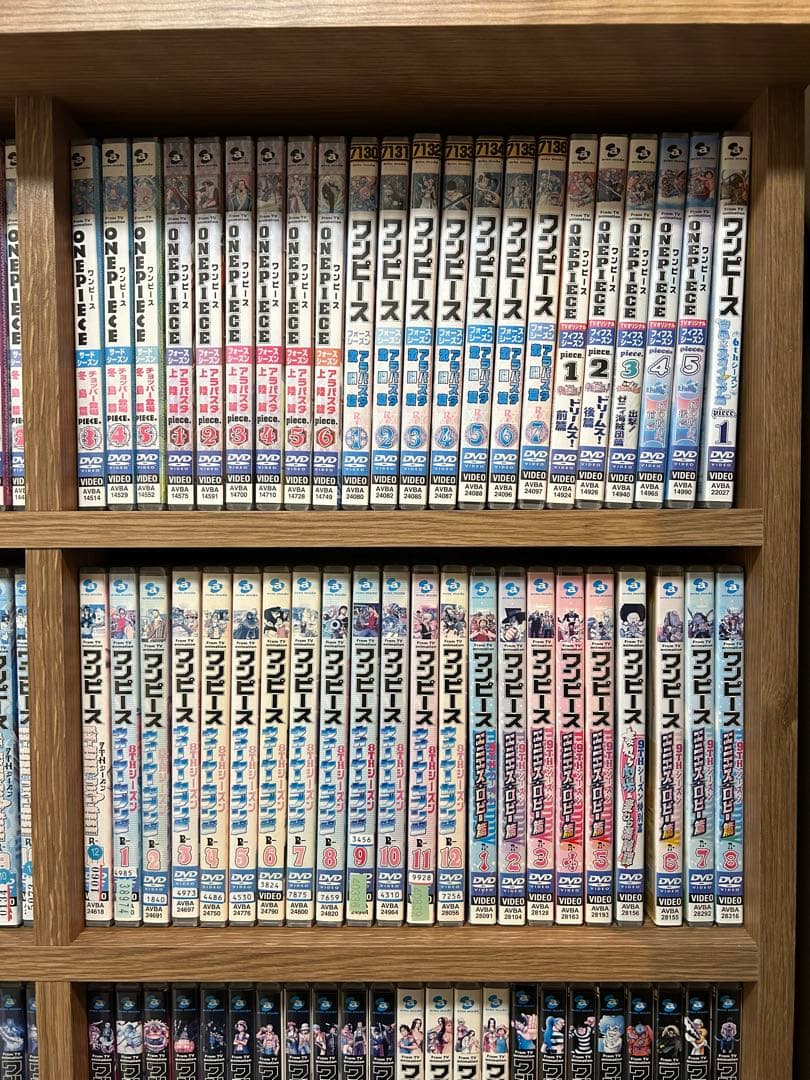 【中古】ワンピース one piece DVD 288枚 マンガ アニメ 人気