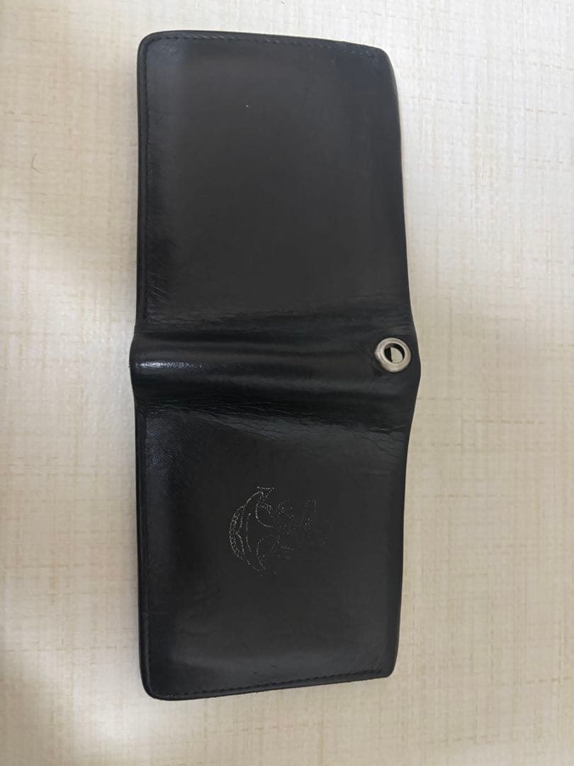 THE REAL McCOY'S ブラック二つ折り財布