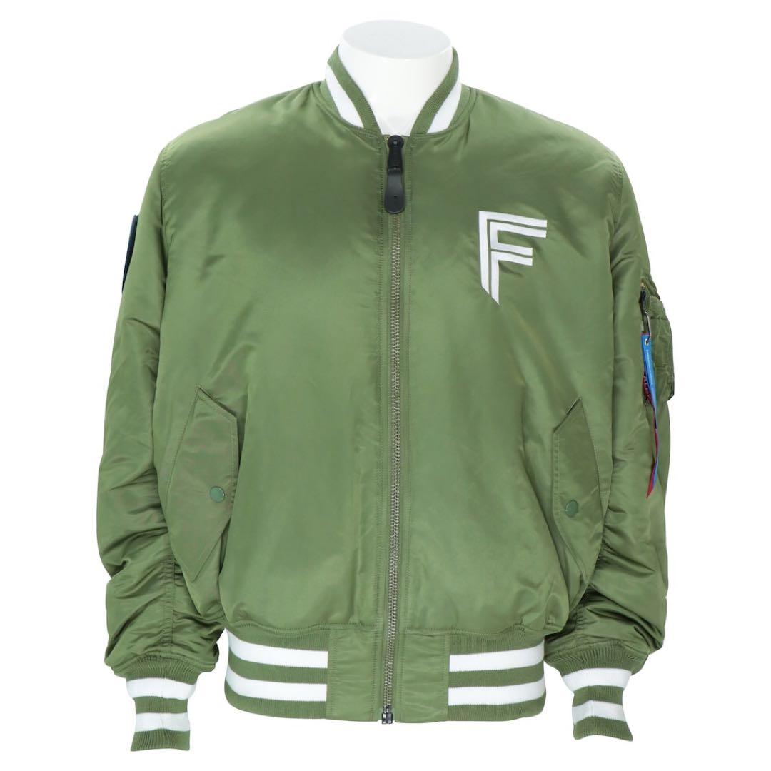 ＡＬＰＨＡ×ファイターズ　ＭＡ－１　カーキ