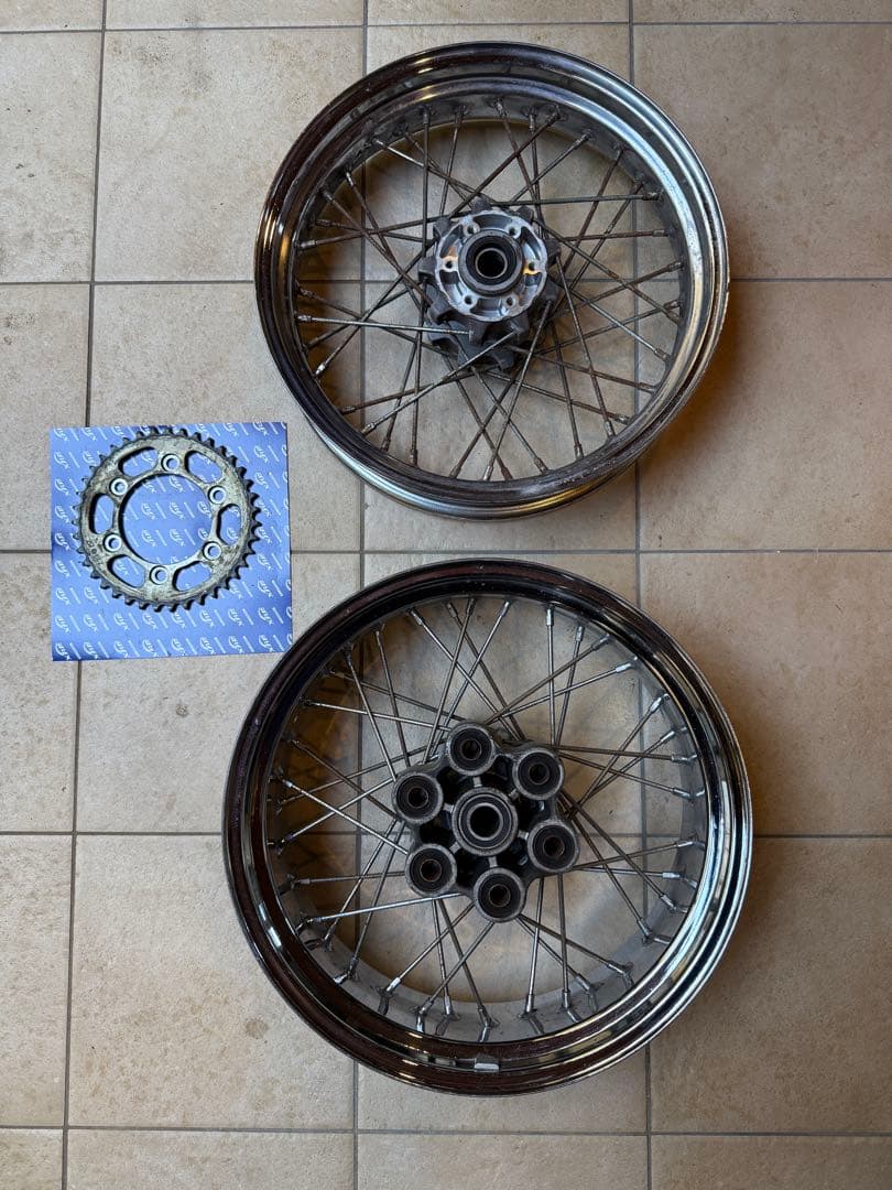 DUCATI GT1000 純正スポークホイール