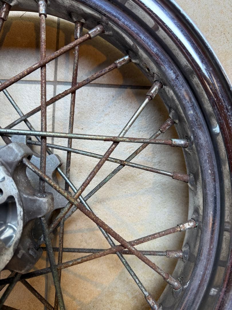 DUCATI GT1000 純正スポークホイール