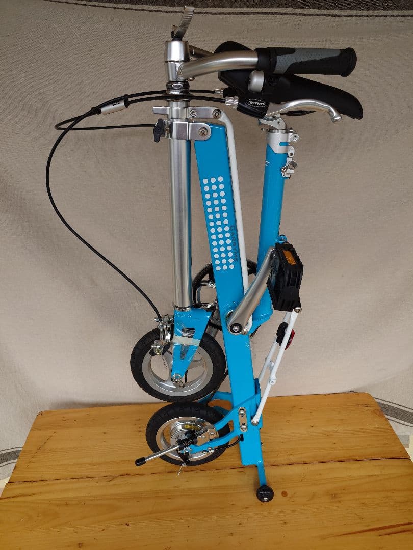 Pacific 折りたたみ自転車 青