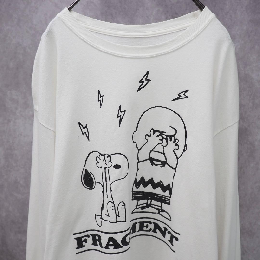 FRGMT×CONVENI×PEANUTS｜L/S Tee（White・M）