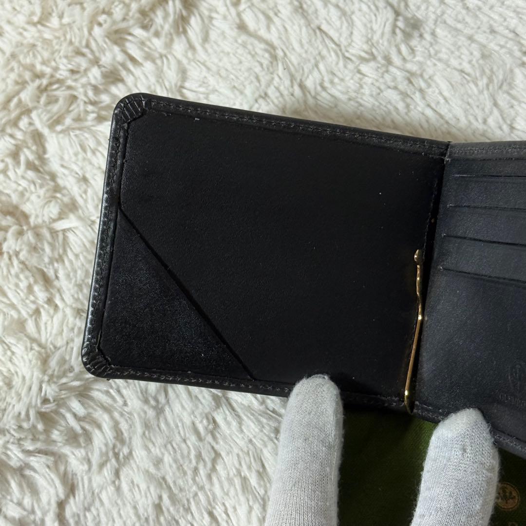 ⭐️新品未使用⭐️　グレンロイヤル　マネークリップ　小銭入れ付き　二つ折り財布