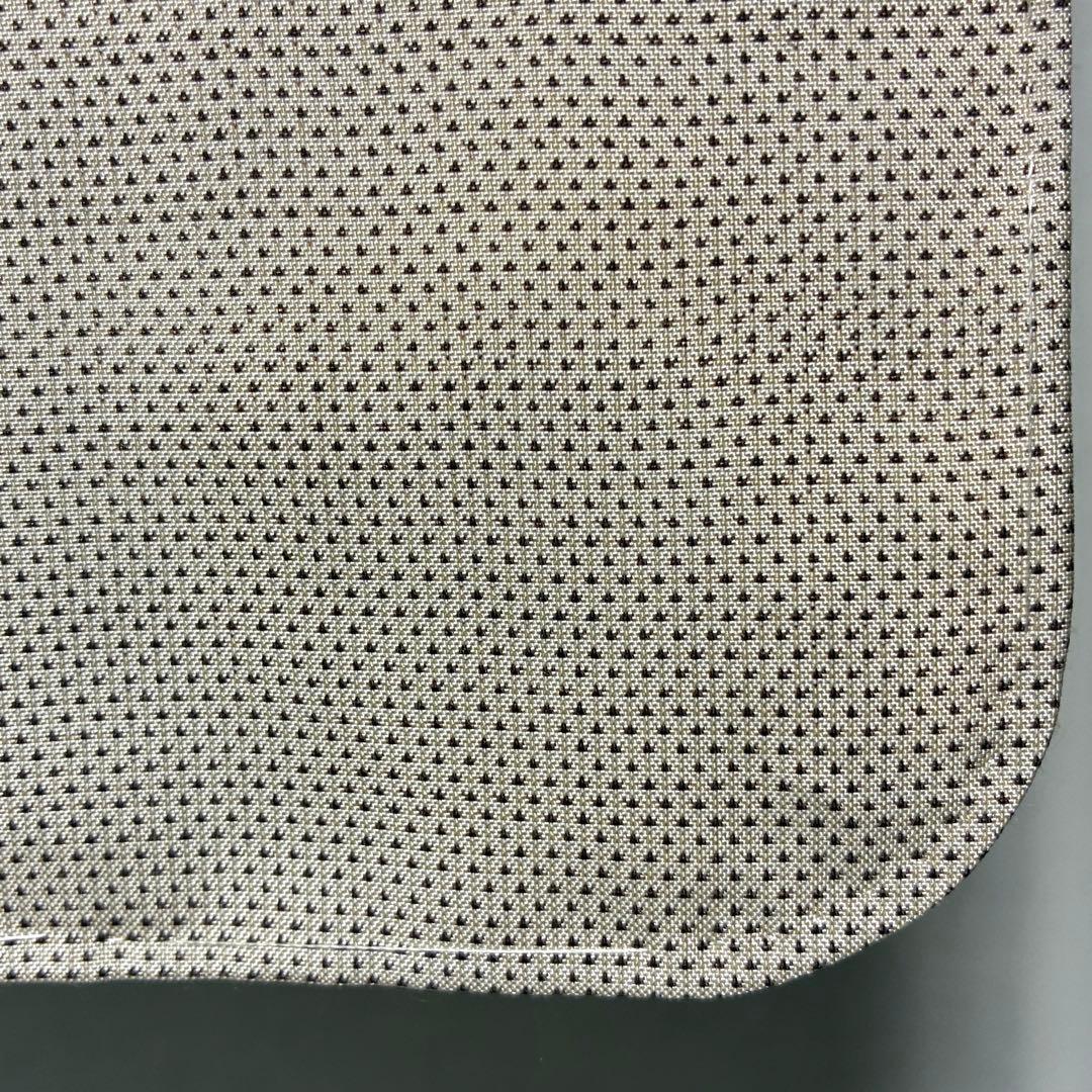 専用 D90 本場白大島紬 花模様 正絹 着物 袷 しつけ糸付き未使用極美品