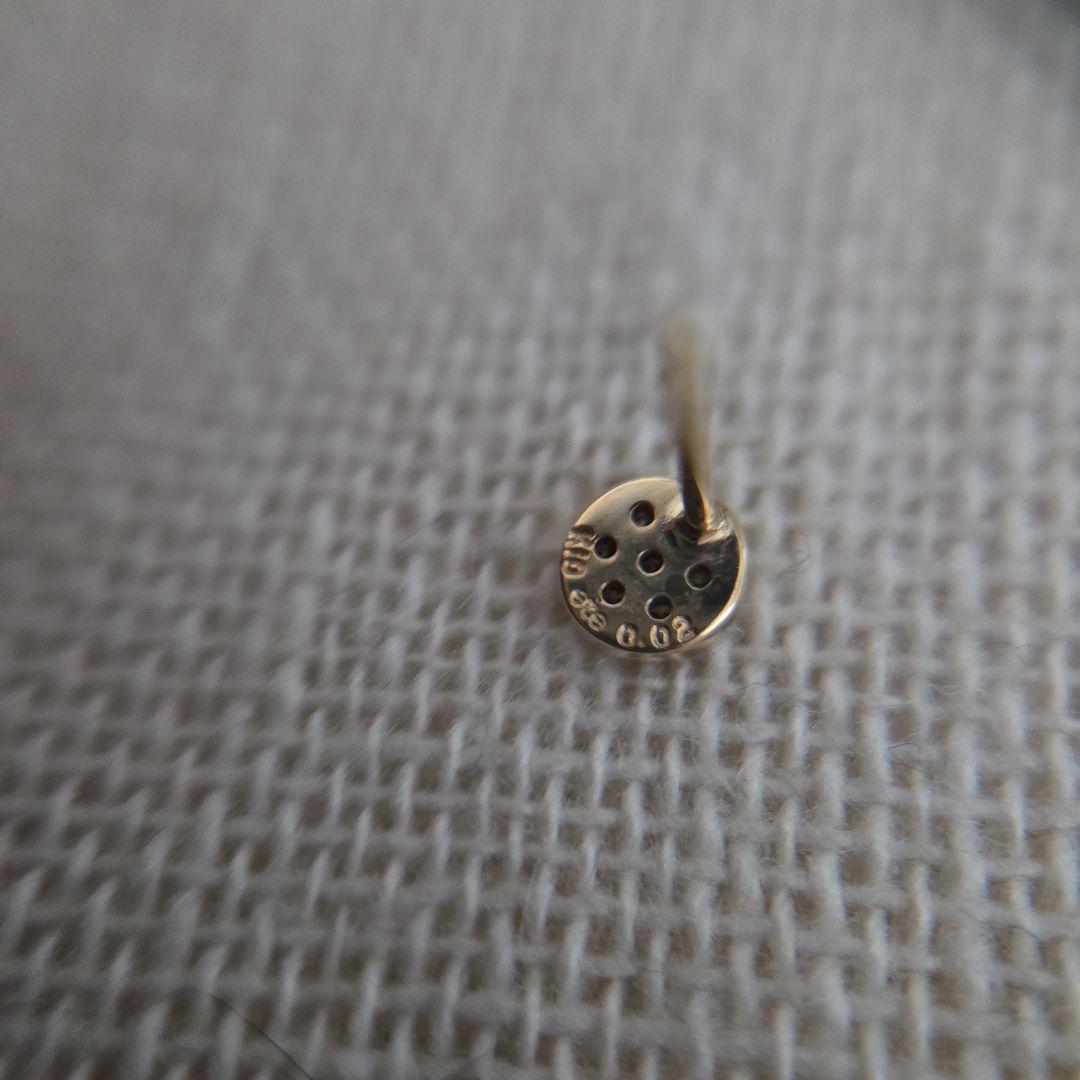 ete K18YG K10YG ブリリアント ダイヤ ピアス