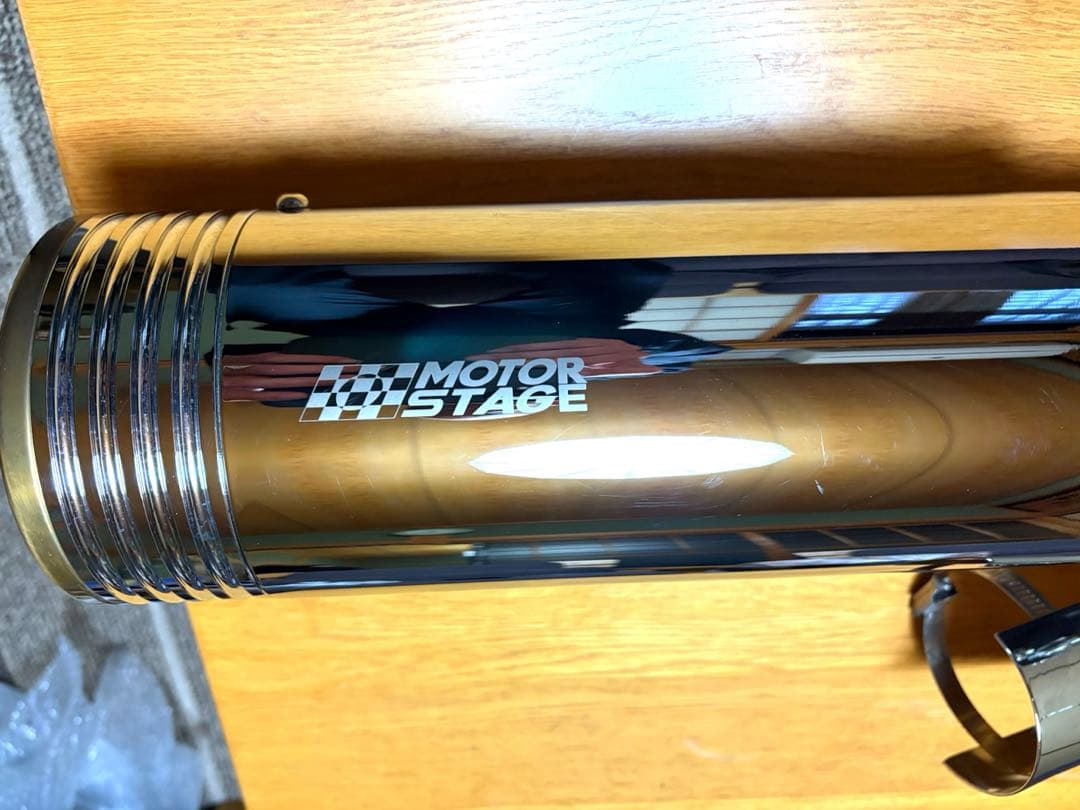 モーターステージ　ベビーバズーカフルエキゾーストマフラー2018年以降ソフテイル