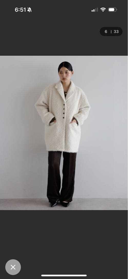ENC shaggy jacket coat / シャギージャコット