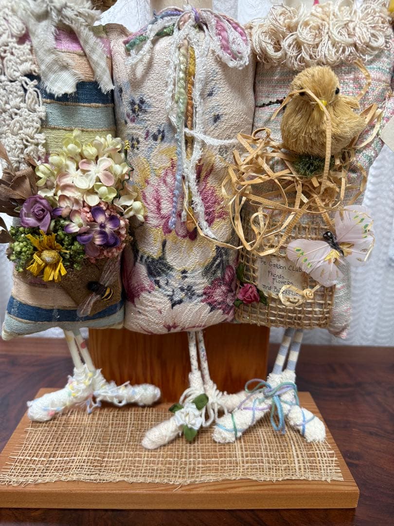 アメリカ　ビンテージ　ハンドメイド人形