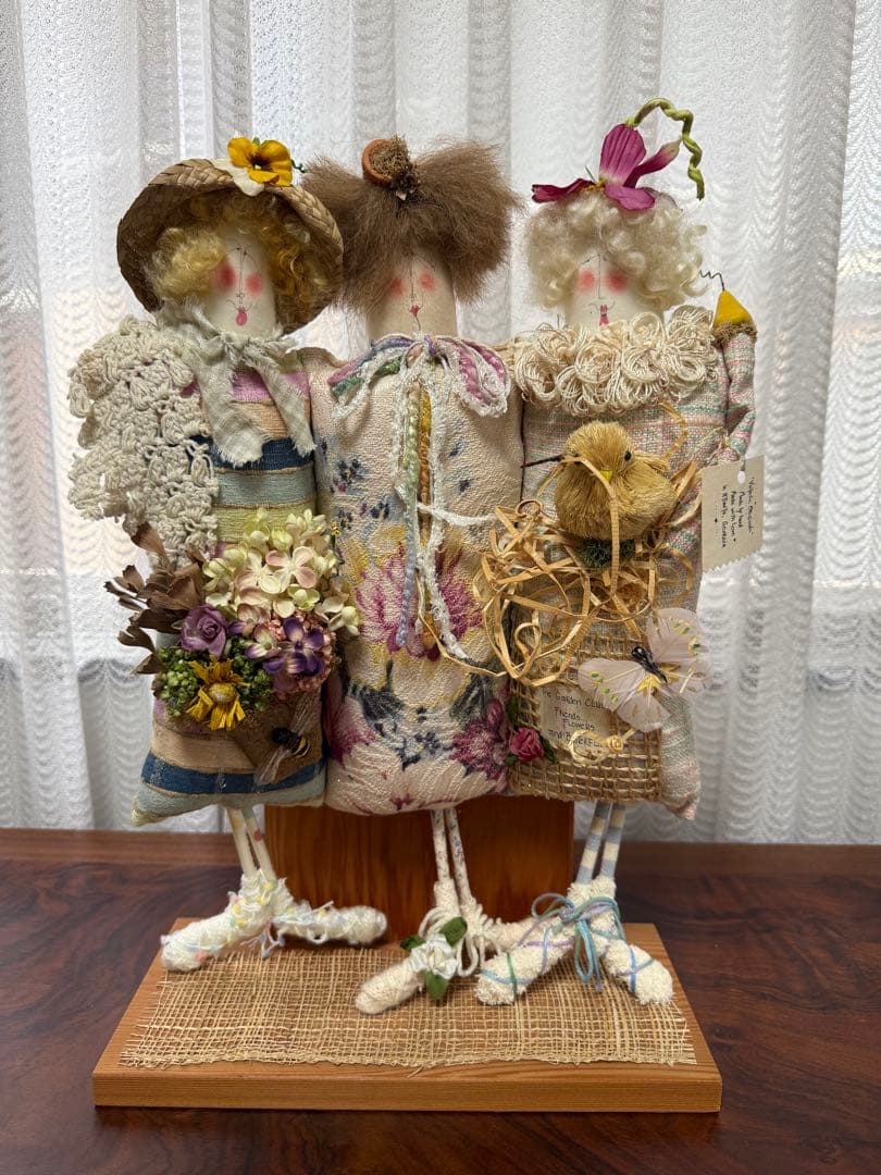 アメリカ　ビンテージ　ハンドメイド人形