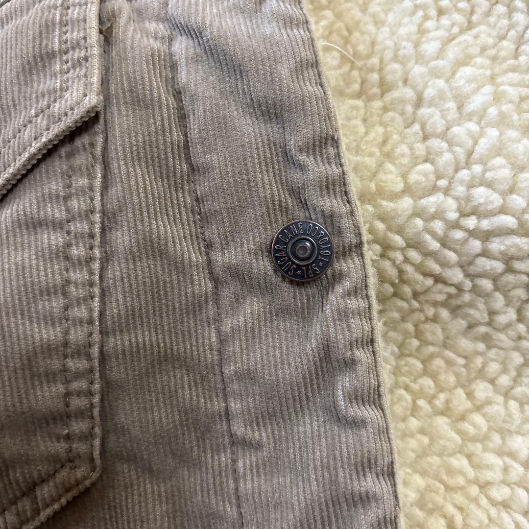 シュガーケーン大定番コーデュロイ ボアトラッカージャケット⭐️カッコいい個体です❣️