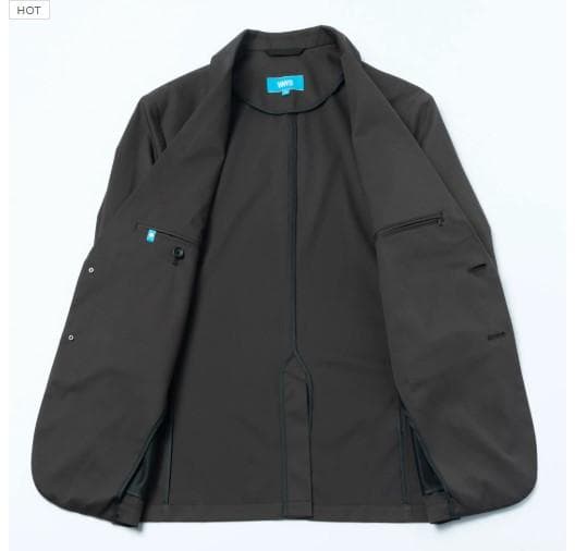 WWS スーツ Bizテーラード セットアップ チャコールグレー