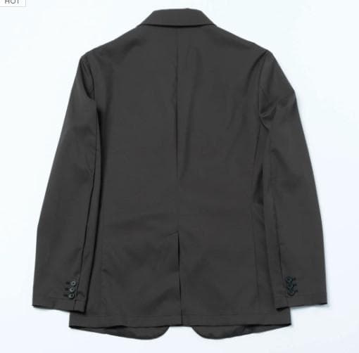 WWS スーツ Bizテーラード セットアップ チャコールグレー