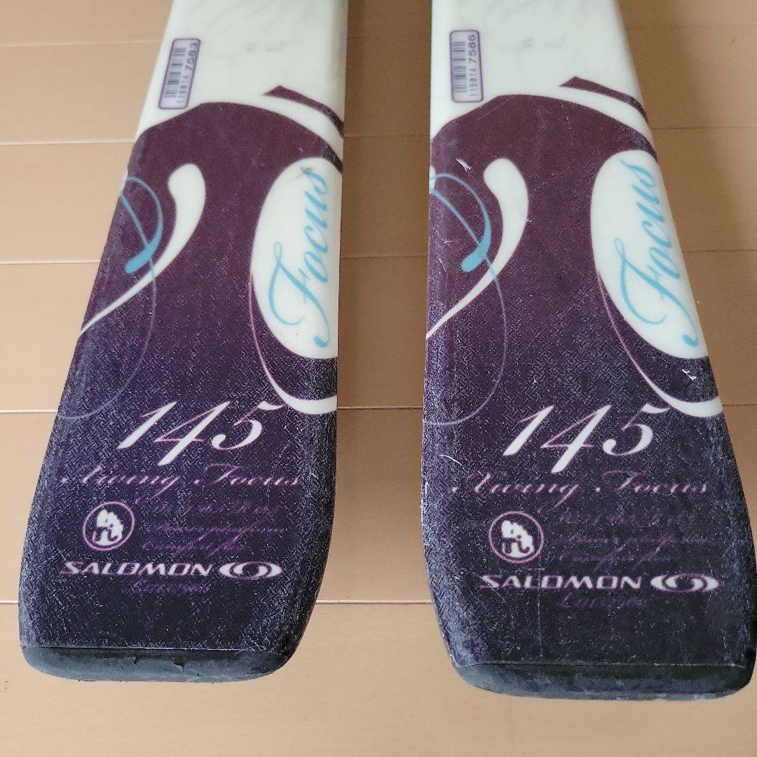 【週末特価】サロモン レディース スキー145cm FOCUS